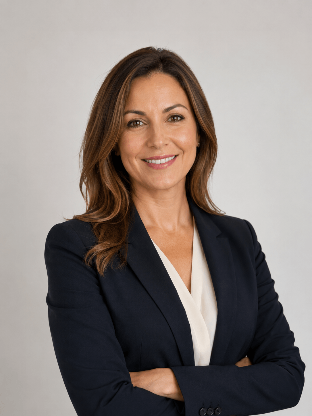 Professional female business portrait used as a representative testimonial avatar for IUSUMMER.